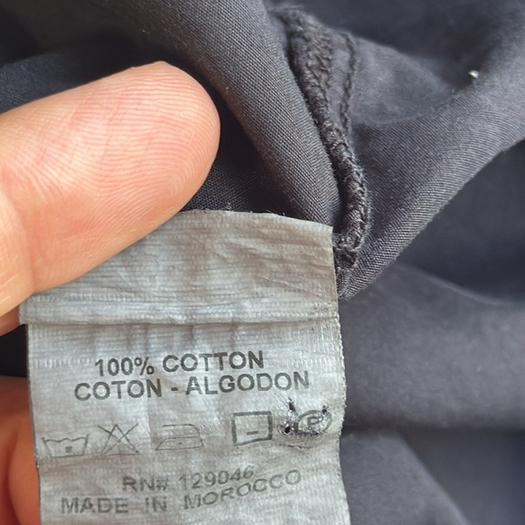 What Goes Around Comes Around Button Front Shirt Dress - Picture 8 of 11